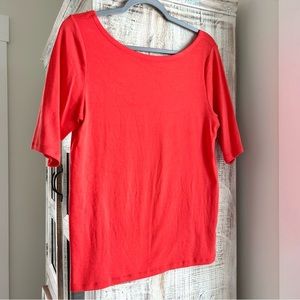 GAP Modern Tee Reversible - Coral